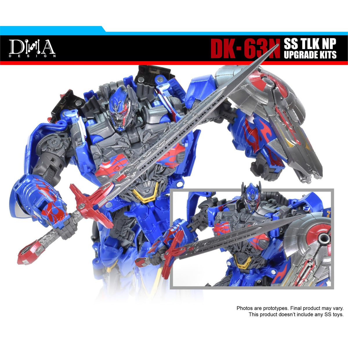 DK-63N Nemesis Prime Studio Series The Last Knight Upgrade-Kit