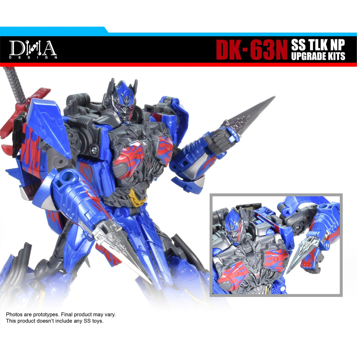 DK-63N Nemesis Prime Studio Series The Last Knight Upgrade-Kit