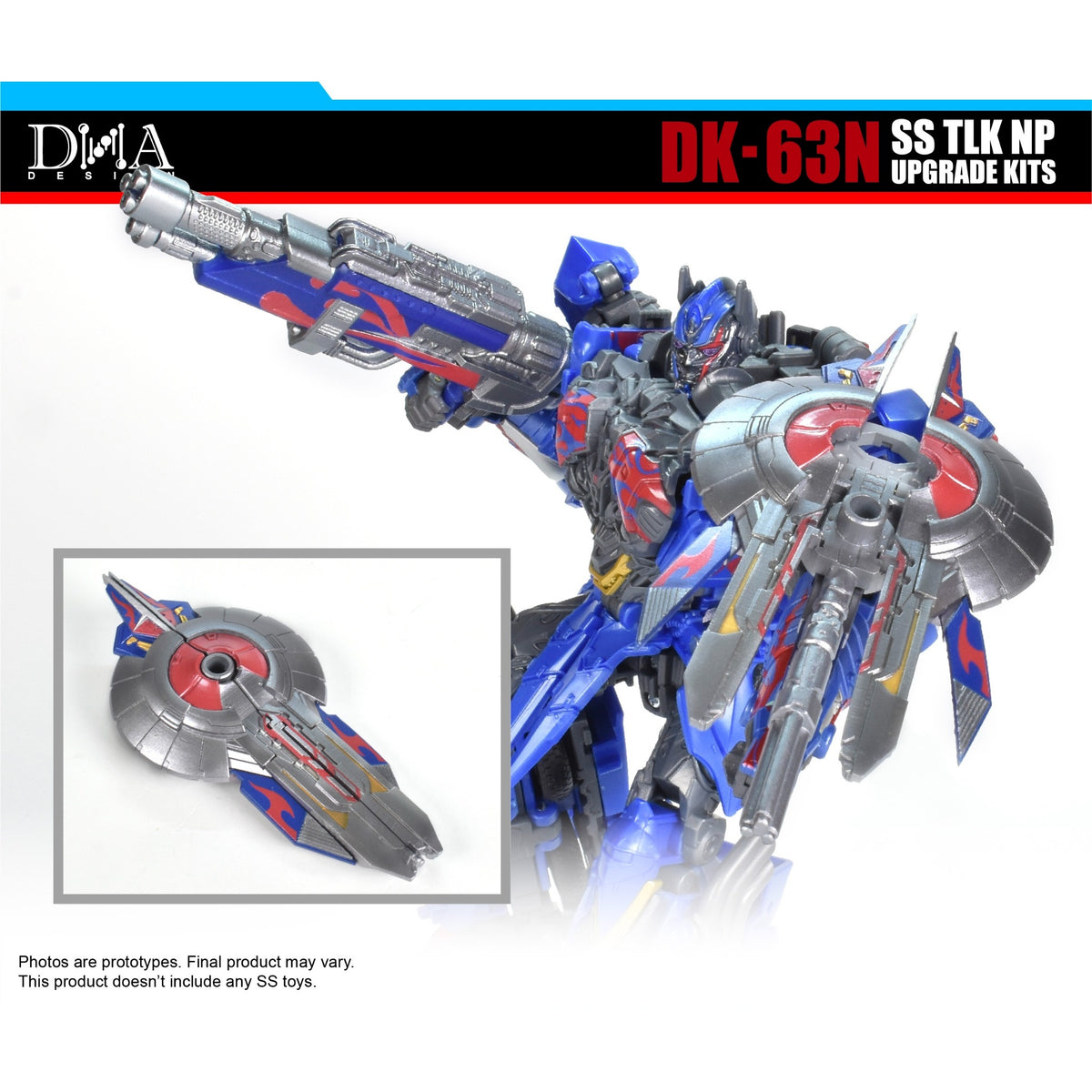 DK-63N Nemesis Prime Studio Series The Last Knight Upgrade-Kit