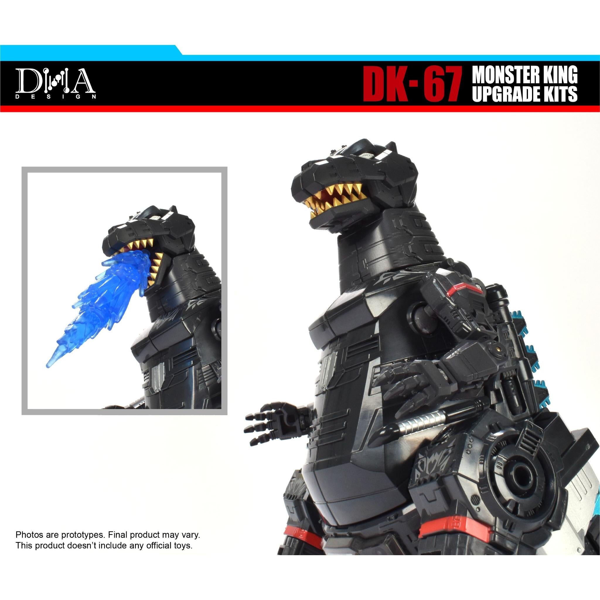 DK-67 For Megatron Type Godzilla Synergex Upgrade-Kit
