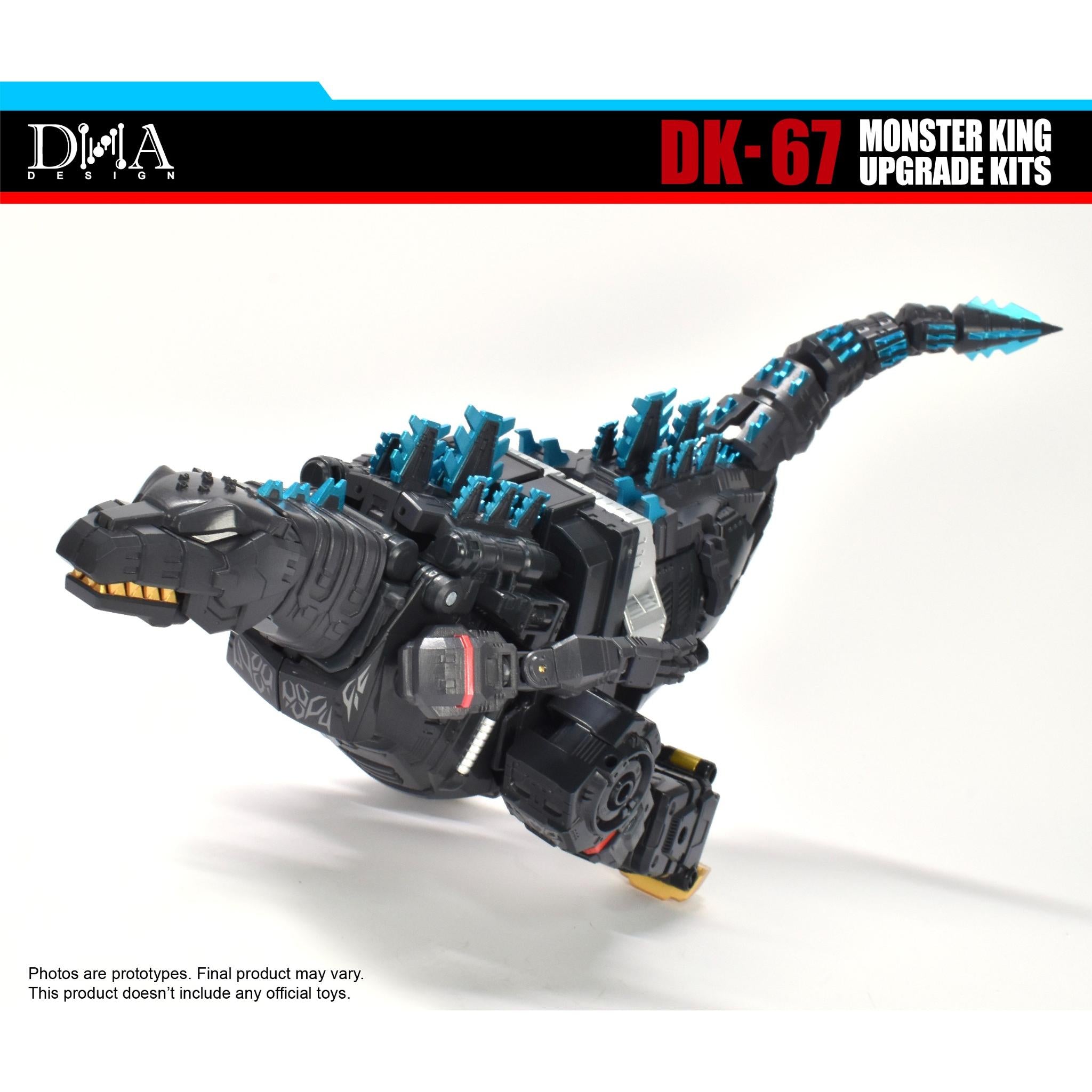 DK-67 For Megatron Type Godzilla Synergex Upgrade-Kit
