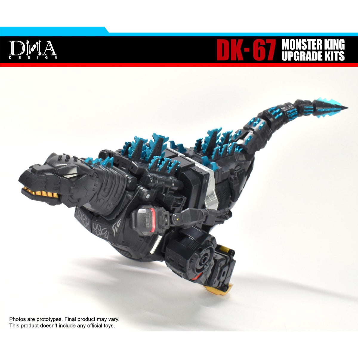 Transformers Collaborative Godzilla DK-67 For Megatron Type Godzilla Synergex Upgrade-Kit – TRANSFORVERSE.EU