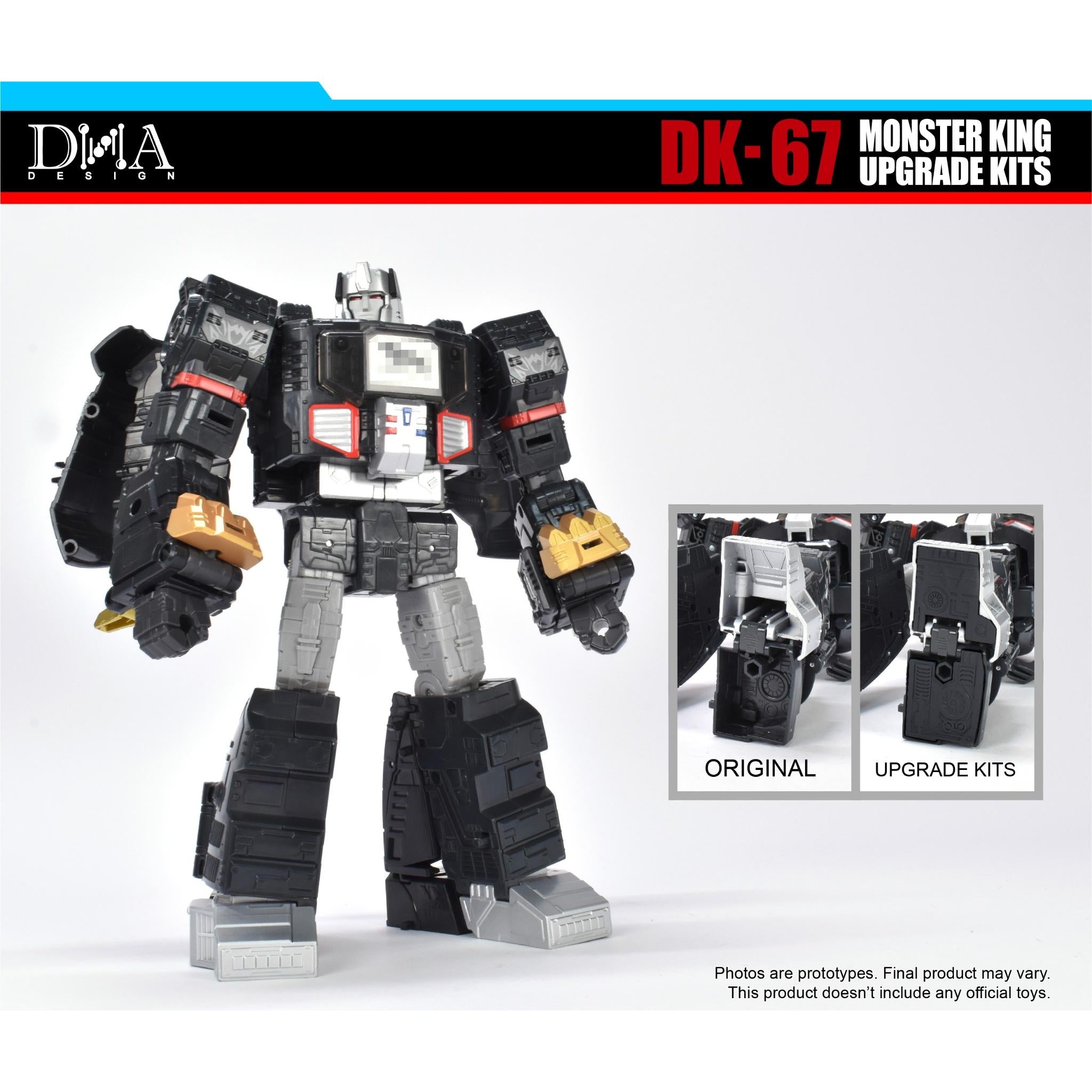 DK-67 For Megatron Type Godzilla Synergex Upgrade-Kit