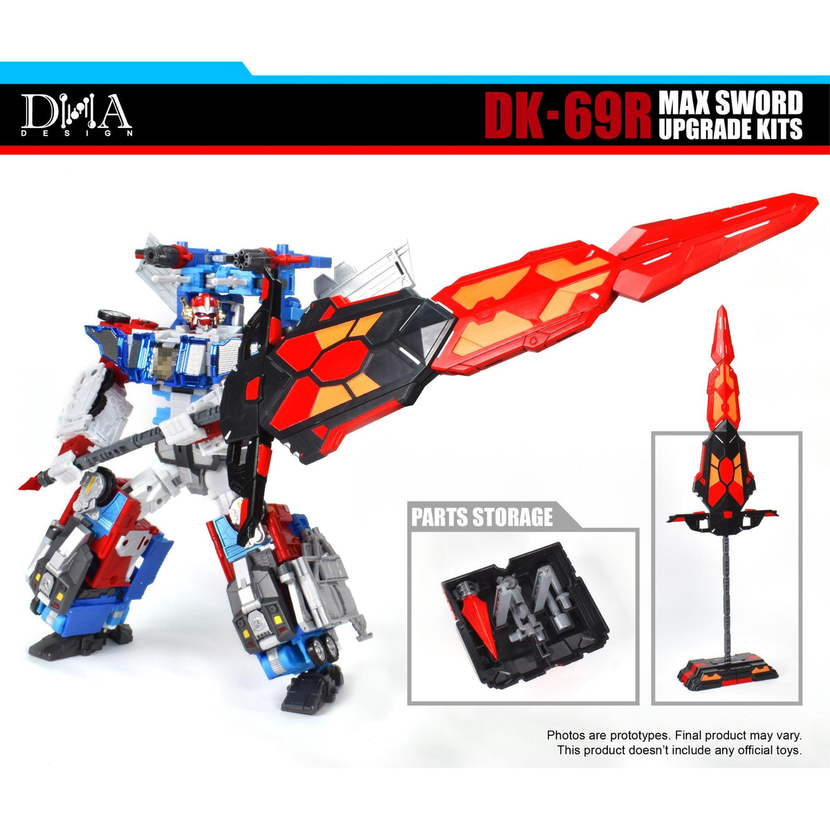 DK-69R Pour Omega Prime Haslab ja figuurid Generation