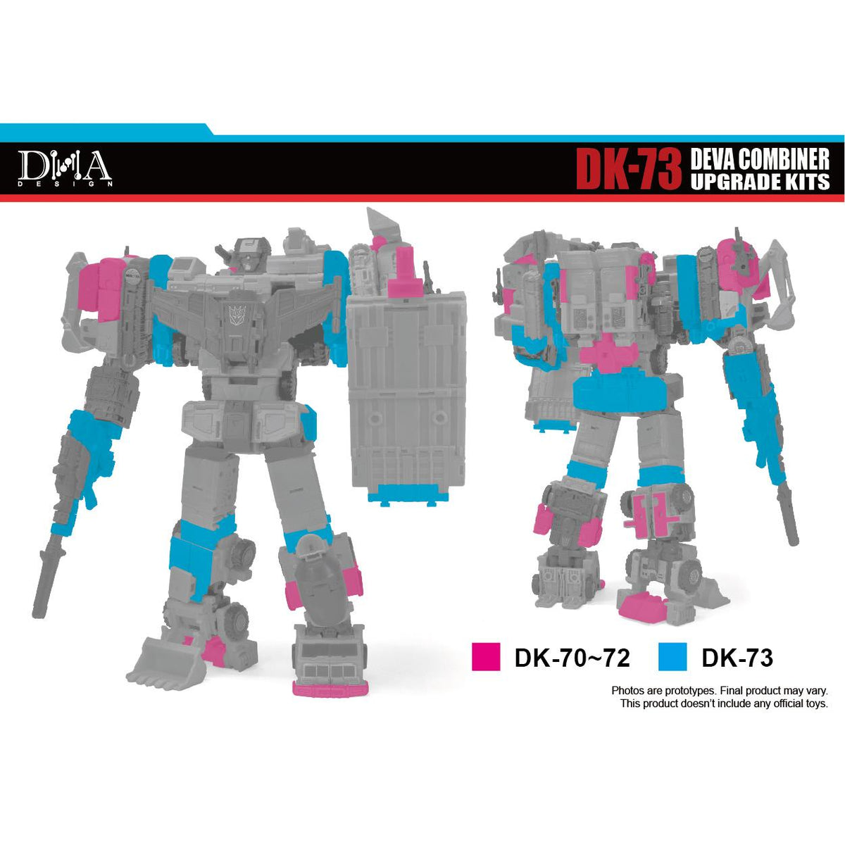 DK-73 Voor Devastator Studio Series 86 Constructicons