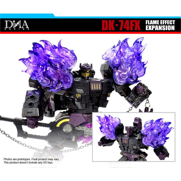 DK-74FX Pour Megatronus Prime The Fallen Age Of The Primes Accessoires Upgrade-kits DNA