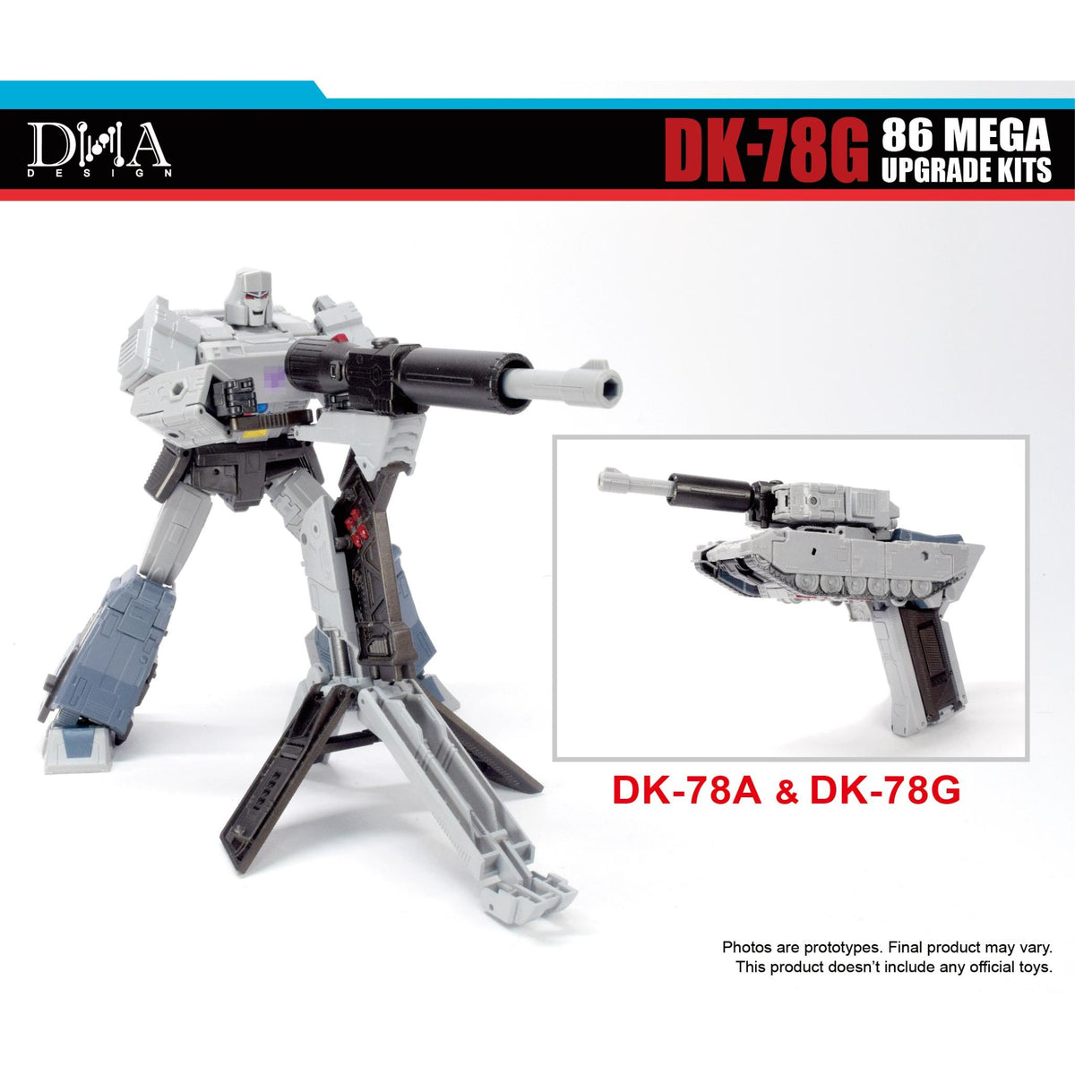 DK-78G för Megatron Studio Series 86 ( Pistolläge)
