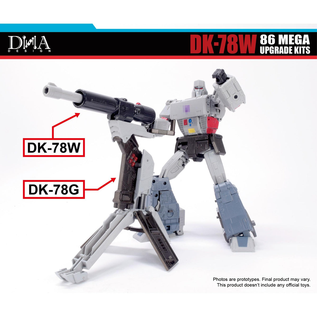 DK-78W för Megatron Studio Series 86 ( Vapen)