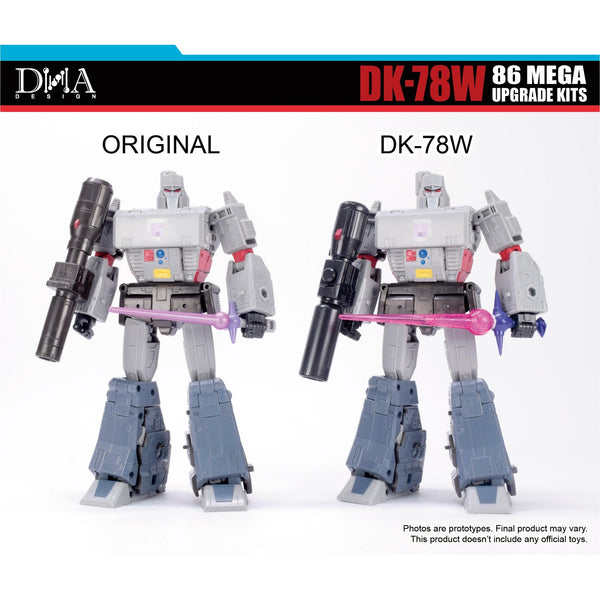 DK-78W Pour Megatron Studio Series 86 ( Armes)