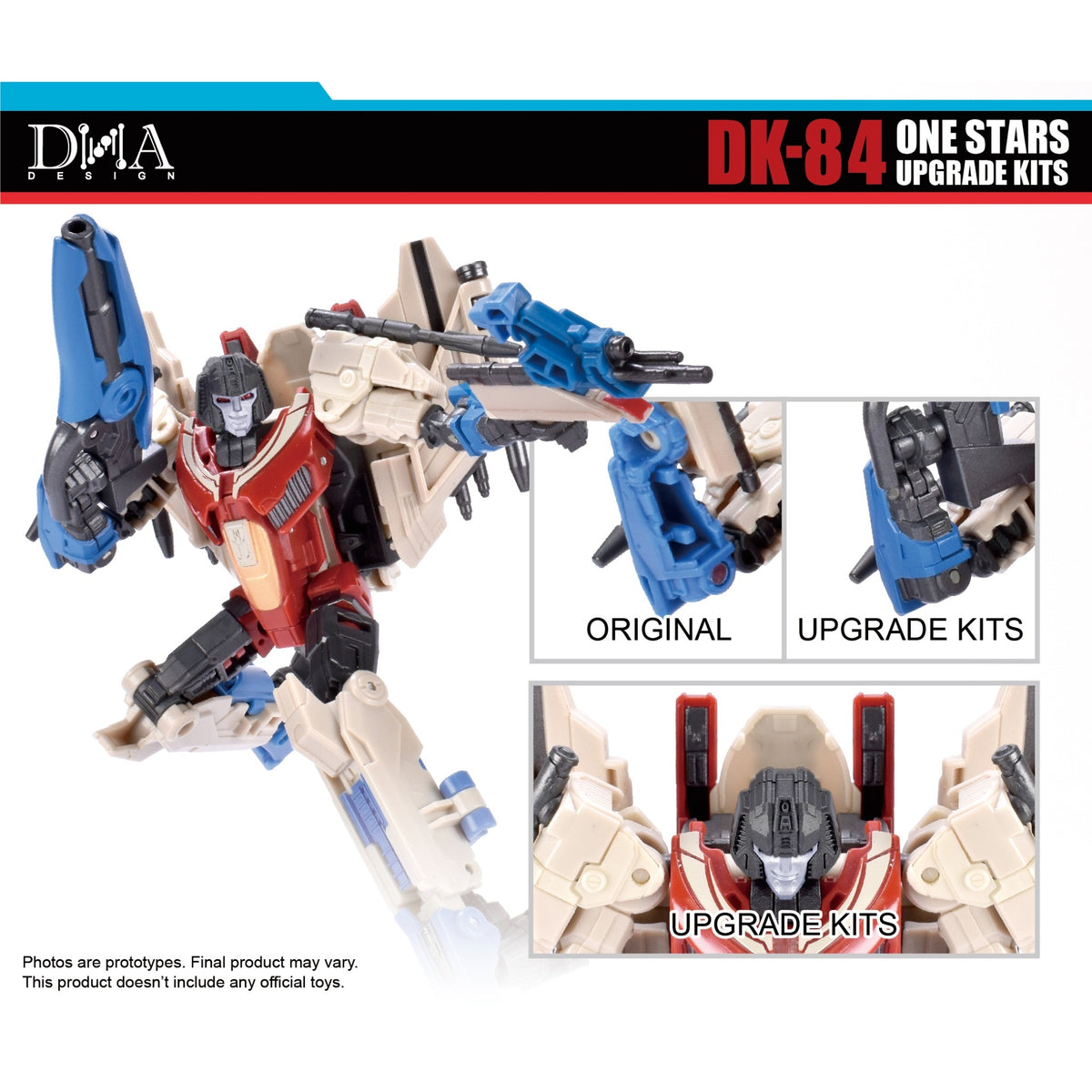 DK-84 Pour Starscream Studio Series Transformers One "ONE STARS" Upgrade Kits