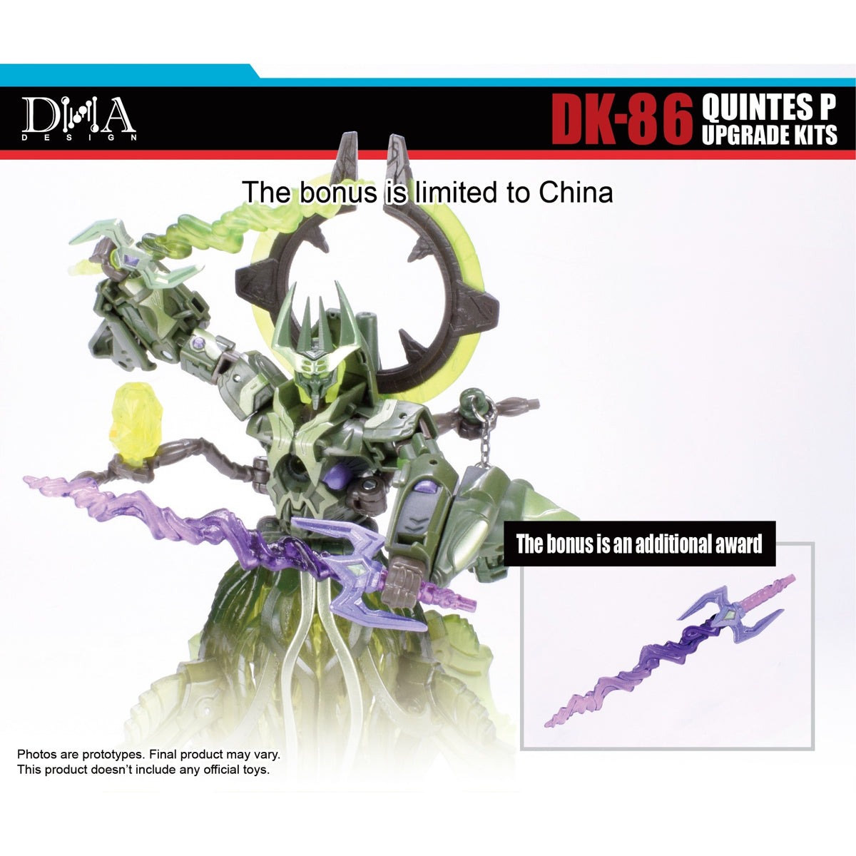 DK-86 Quintus Prime Age Of The Primes Upgrade-Kits