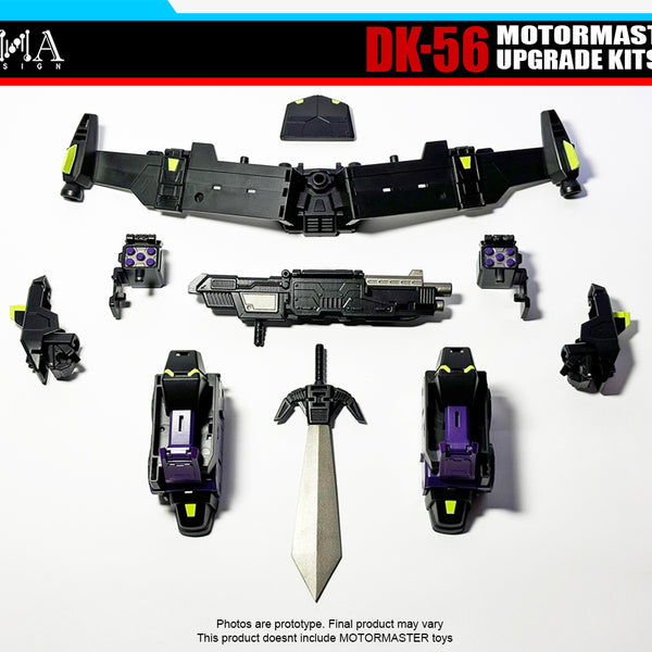 Súpravy na vylepšenie DK-56 DNA pre Motormaster Animated Legacy United