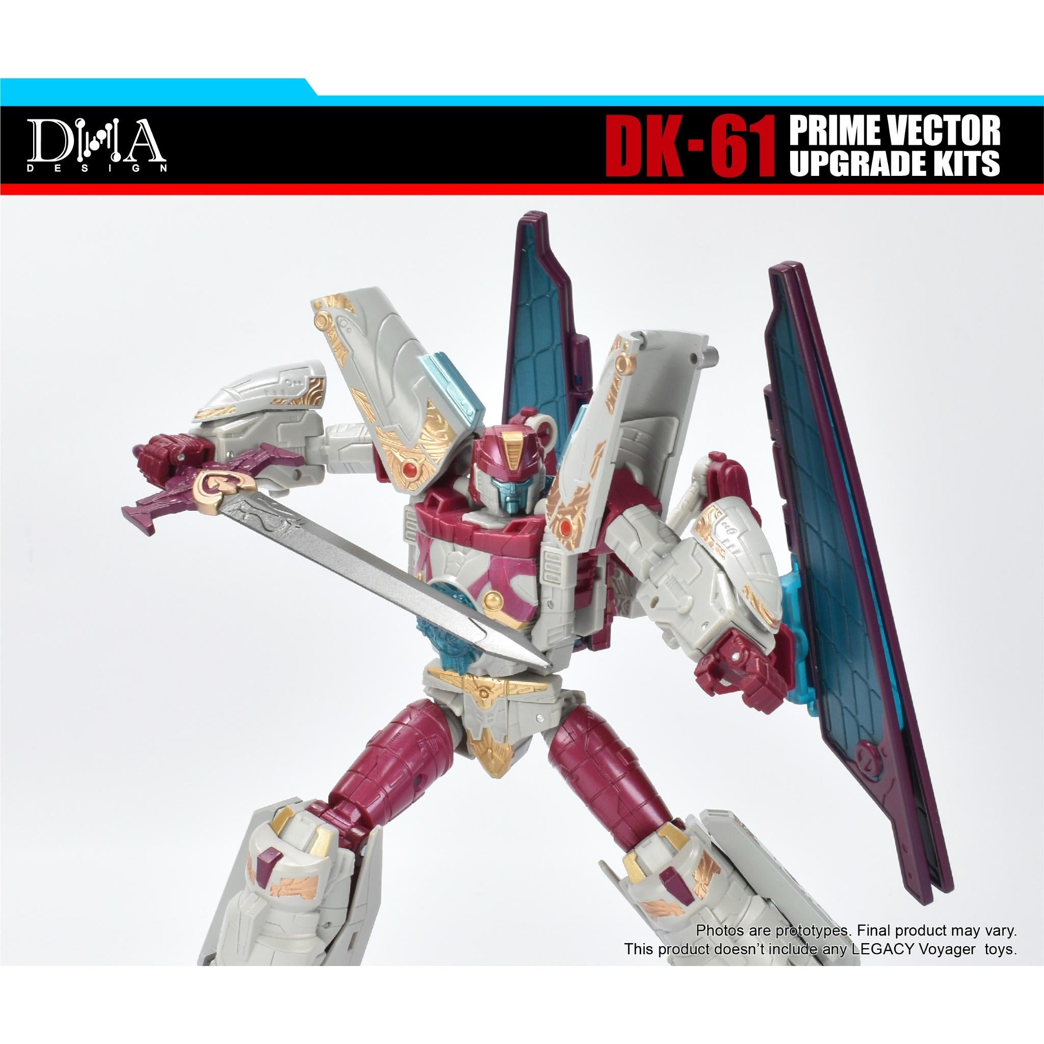 DK-61 For Vector Prime Legacy United Upgrade-Kits – TRANSFORVERSE.EU