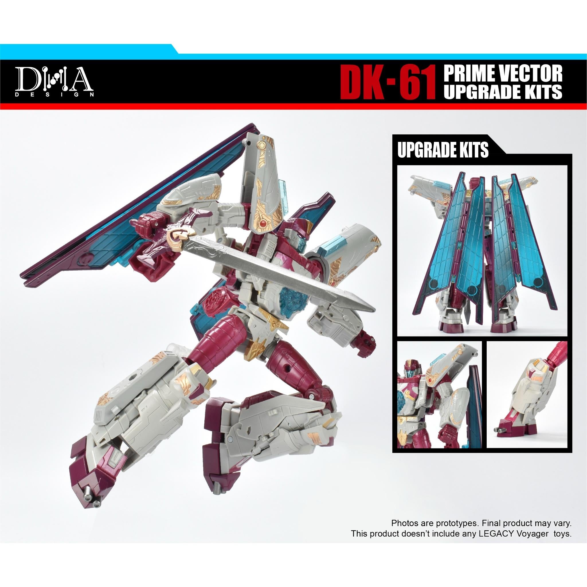 DK-61 For Vector Prime Legacy United Upgrade-Kits – TRANSFORVERSE.EU