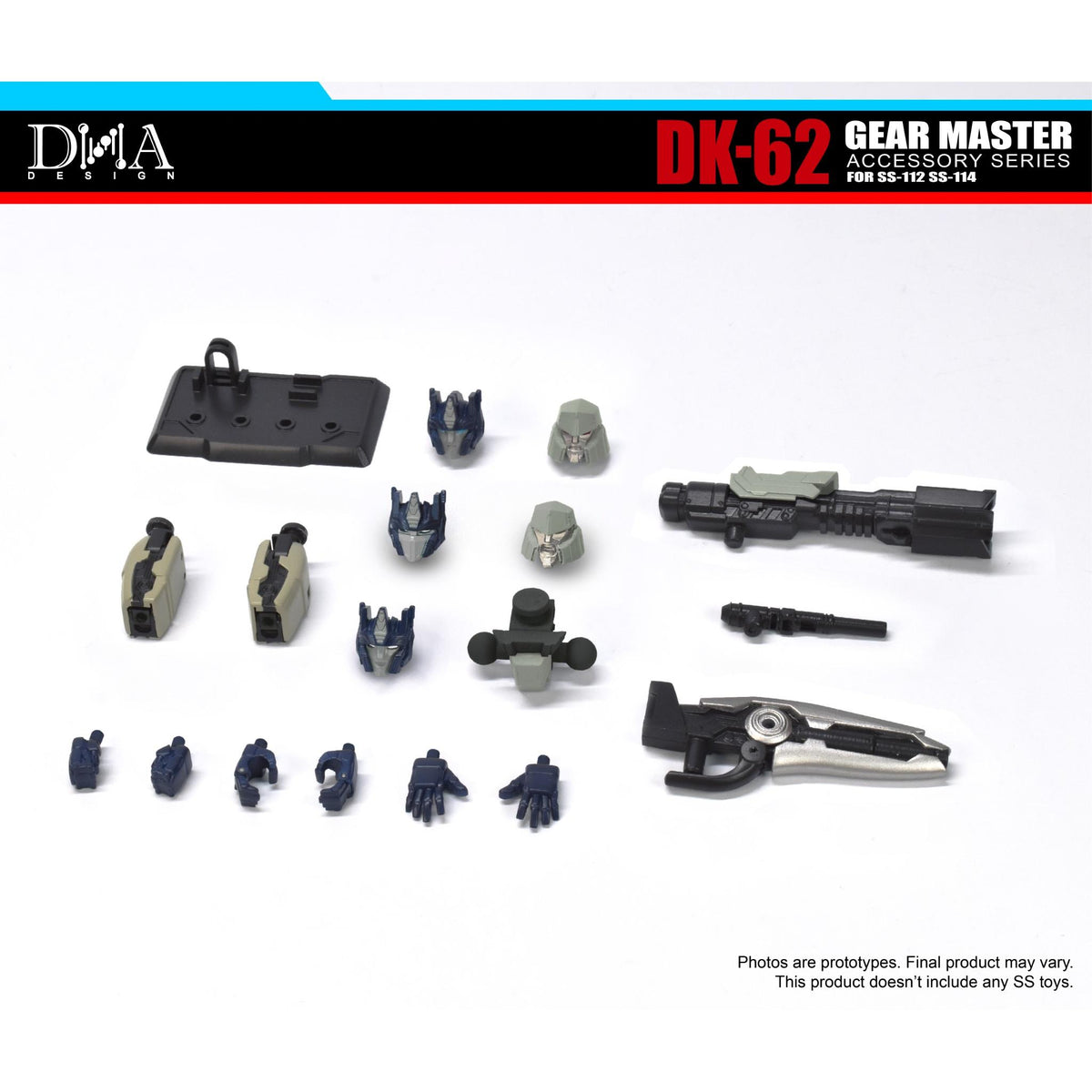 DK-62 Gear Master Upgrade για Optimus 112 & Megatron 114 Studio Series Transformers One