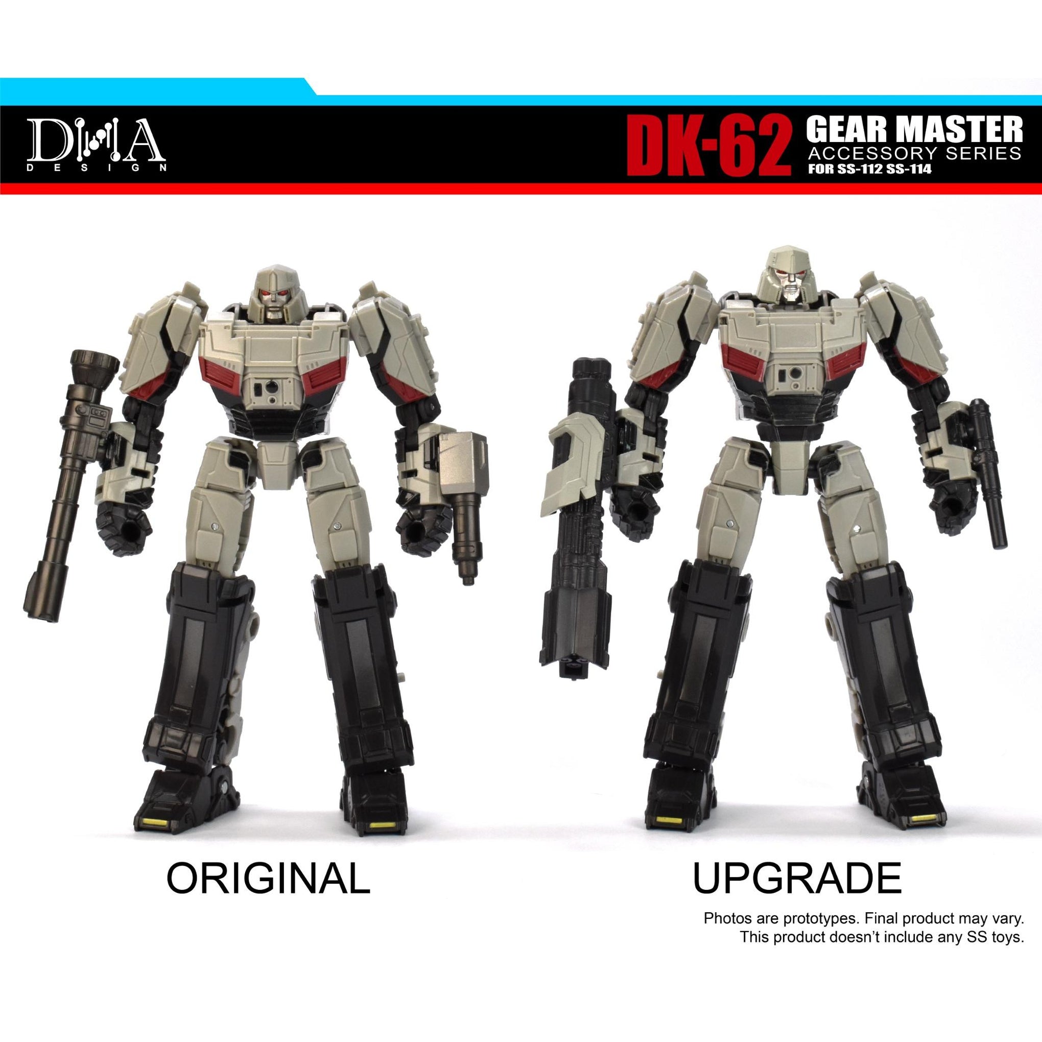 DNA Upgrade-kit DK-62 Optimus&Megatron Studio Series Transformers One ...