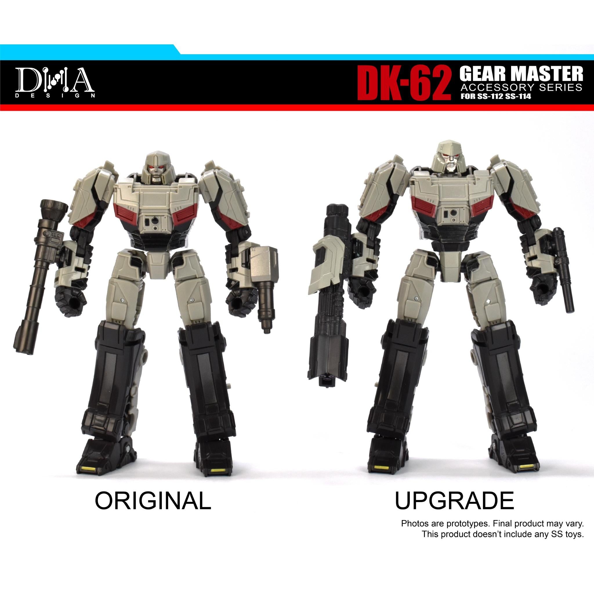 DNA Upgrade-kit DK-62 Optimus&Megatron Studio Series Transformers One –  TRANSFORVERSE.EU