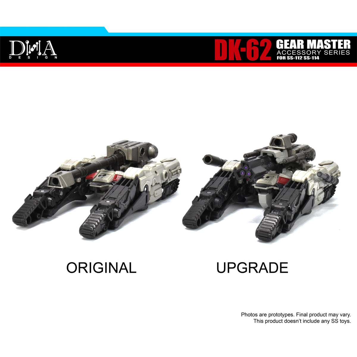 DK-62 Gear Master Upgrade για Optimus 112 & Megatron 114 Studio Series Transformers One