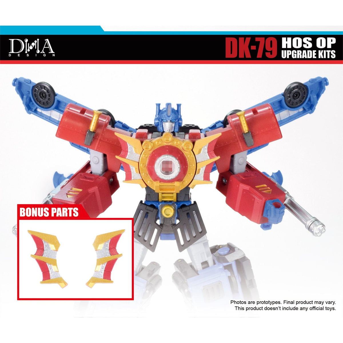 DK-79 Optimus Heart Of Steel Timeline Upgrade-Kit
