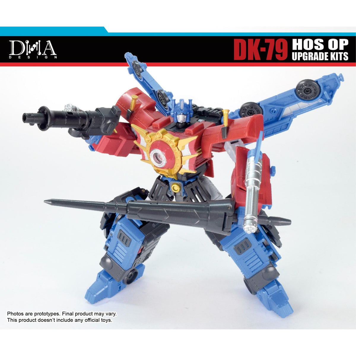 DK-79 Optimus Heart Of Steel Timeline Upgrade-Kit