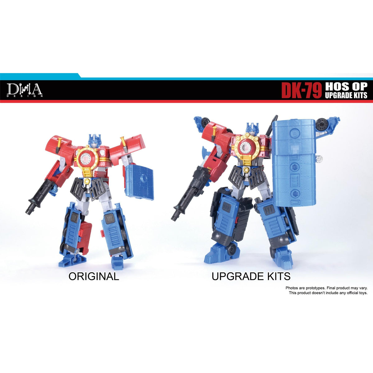 DK-79 Optimus Heart Of Steel Timeline Upgrade-Kit