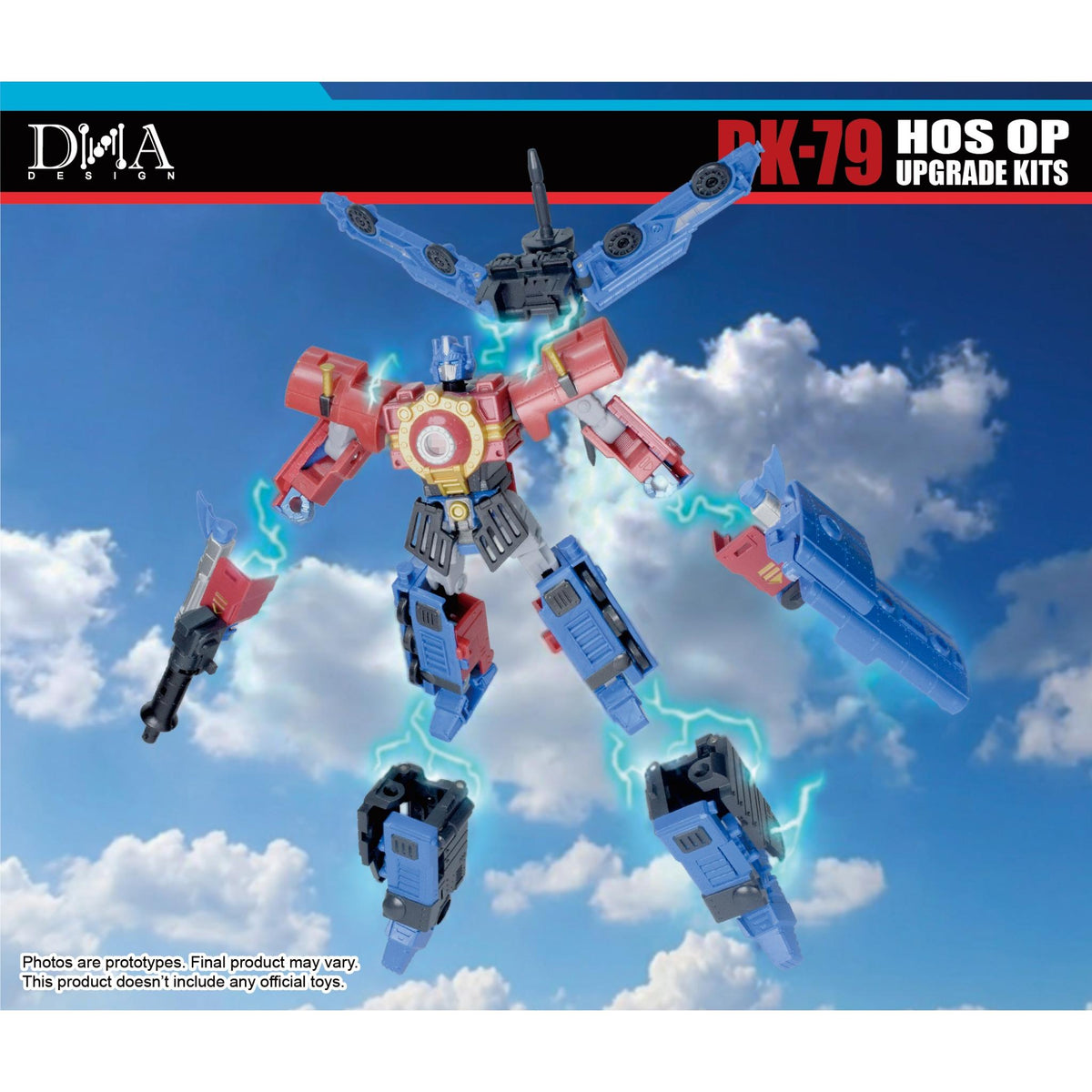 DK-79 Optimus Heart Of Steel Timeline Upgrade-Kit