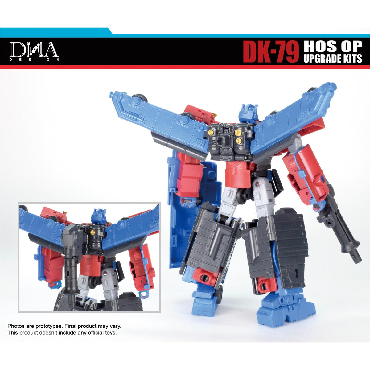 DK-79 Optimus Heart Of Steel Timeline Upgrade-Kit