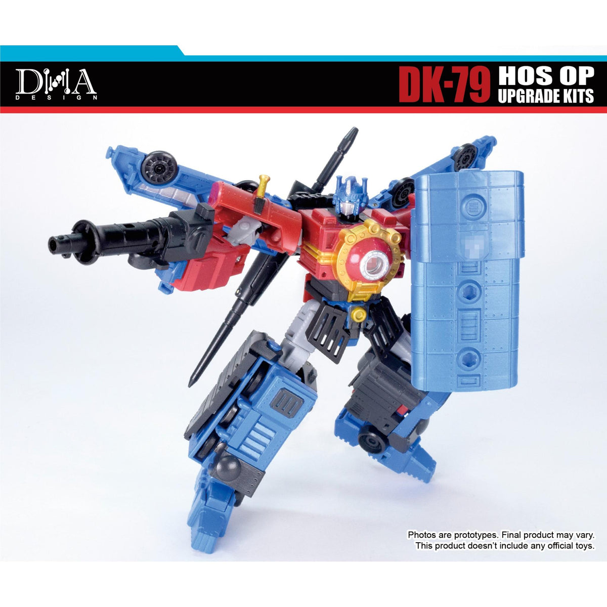 DK-79 Optimus Heart Of Steel Timeline Upgrade-Kit