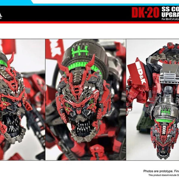 DK-20 Upgrade Kits DNA pour Devastator / Constructicons Studio Series ROTF