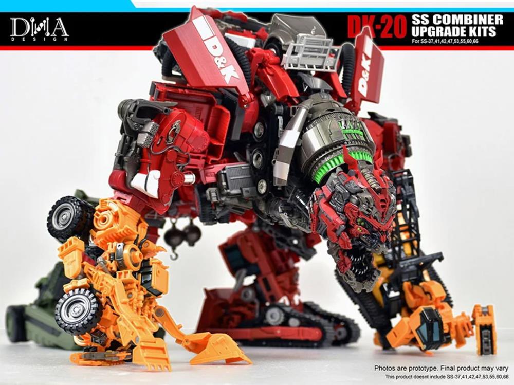 DK-20 Upgrade Kits DNA pour Devastator / Constructicons Studio Series ROTF