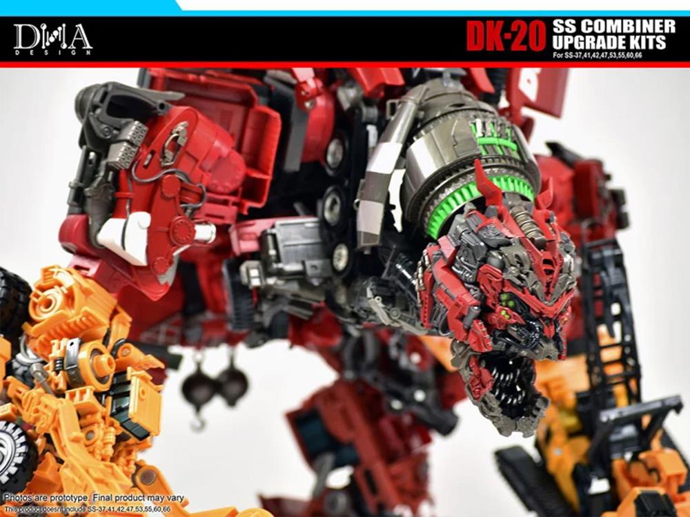 DK-20 Upgrade Kits DNA pour Devastator / Constructicons Studio Series ROTF