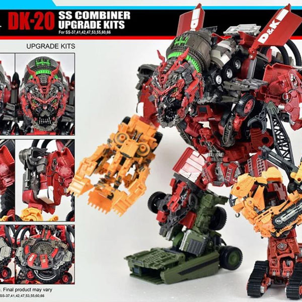 DK-20 Upgrade Kits DNA pour Devastator / Constructicons Studio Series ROTF