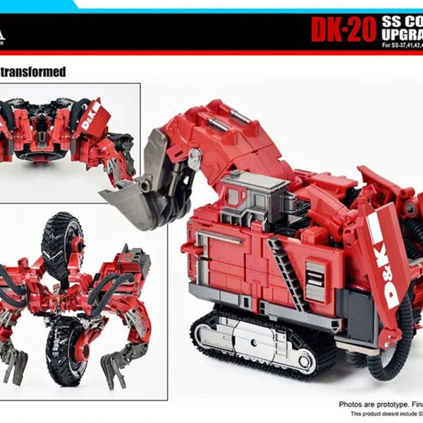 DK-20 Upgrade Kits DNA pour Devastator / Constructicons Studio Series ROTF