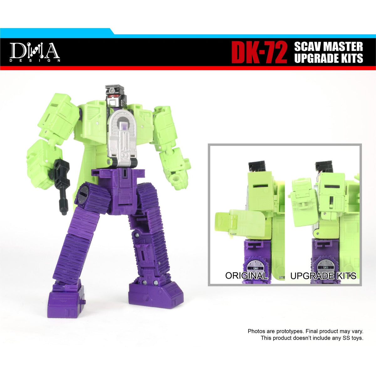 DK-72 Voor Scavenger en Mixmaster Studio Series 86 DNA Upgrade-Kit