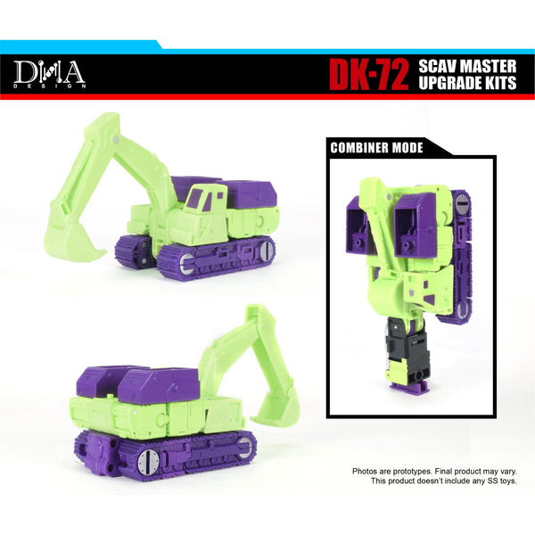 DK-72 Pour Scavenger et Mixmaster Studio Series 86 DNA Upgrade-Kit