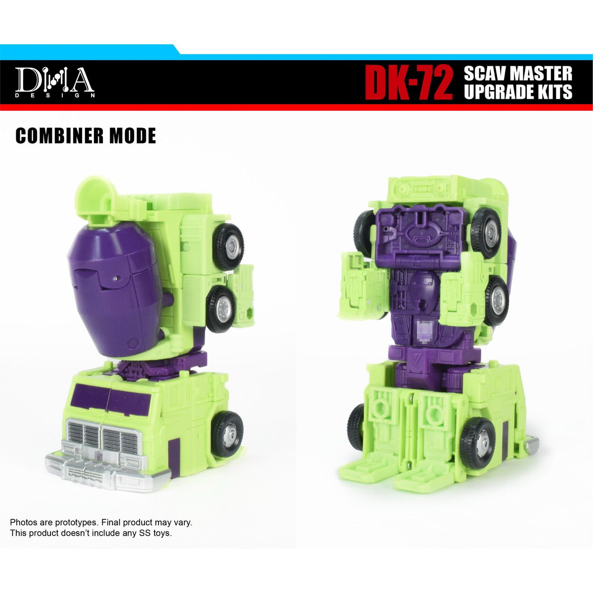 DK-72 Voor Scavenger en Mixmaster Studio Series 86 DNA Upgrade-Kit