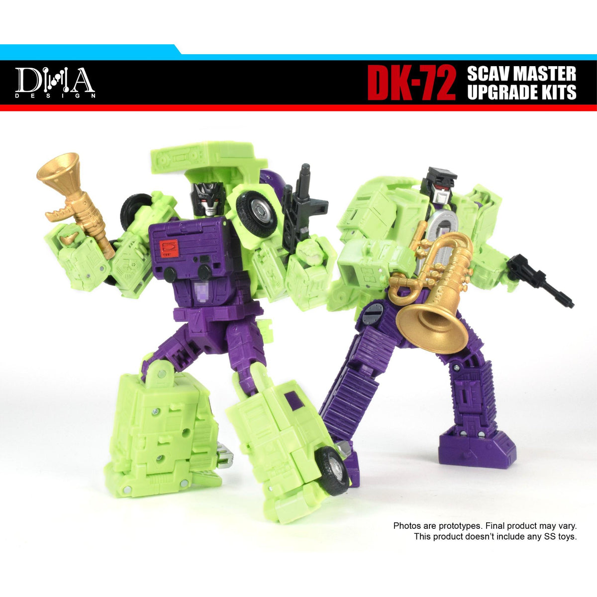 DK-72 Voor Scavenger en Mixmaster Studio Series 86 DNA Upgrade-Kit