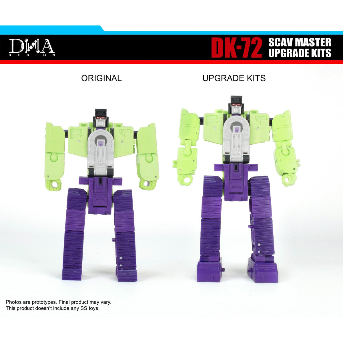 DK-72 Voor Scavenger en Mixmaster Studio Series 86 DNA Upgrade-Kit