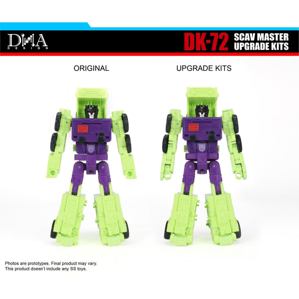 DK-72 Pour Scavenger et Mixmaster Studio Series 86 DNA Upgrade-Kit