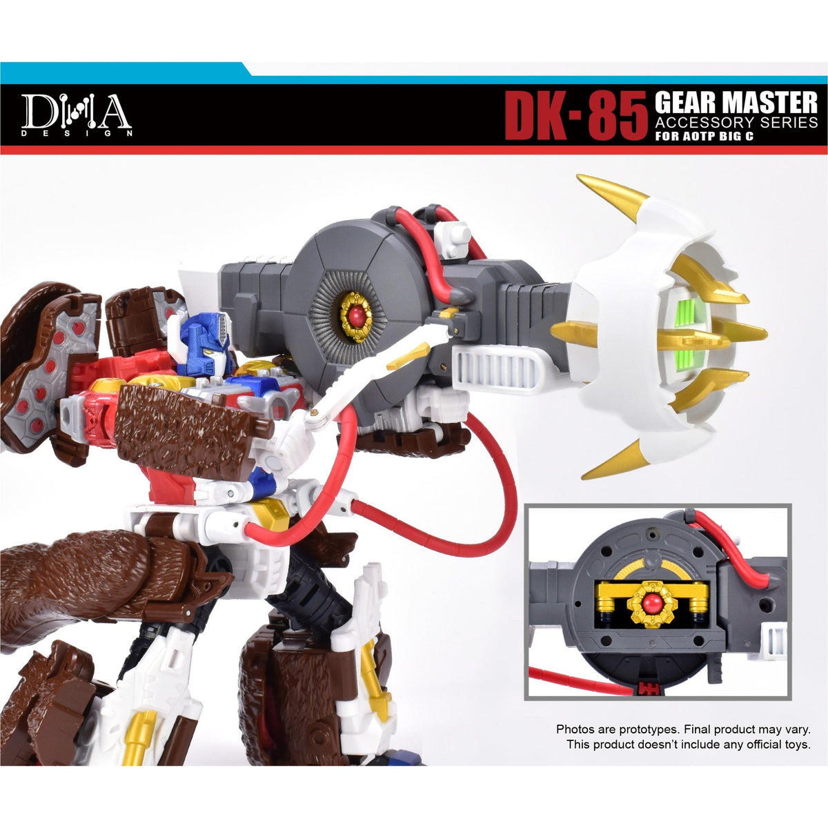 DK-85 Big Convoy Age Of The Primes Upgrade-Kit