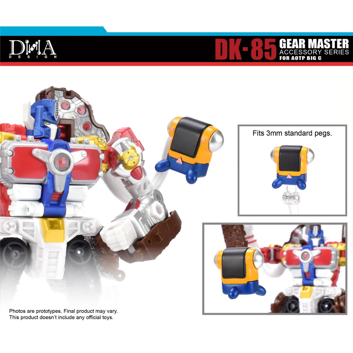 DK-85 Big Convoy Age Of The Primes Upgrade-Kit