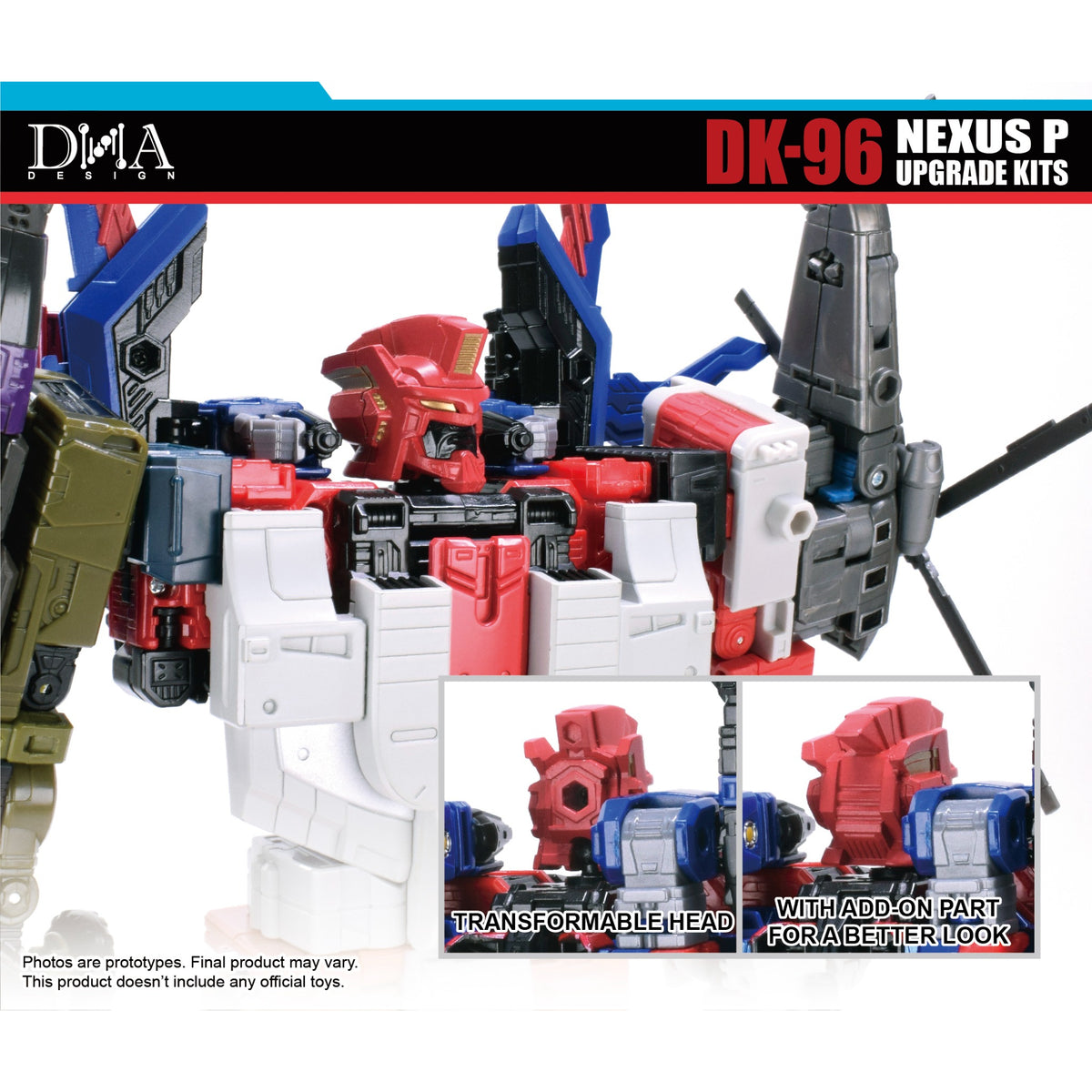 DK-96 Nexus Prime Age Of The Primes Upgrade-Kits