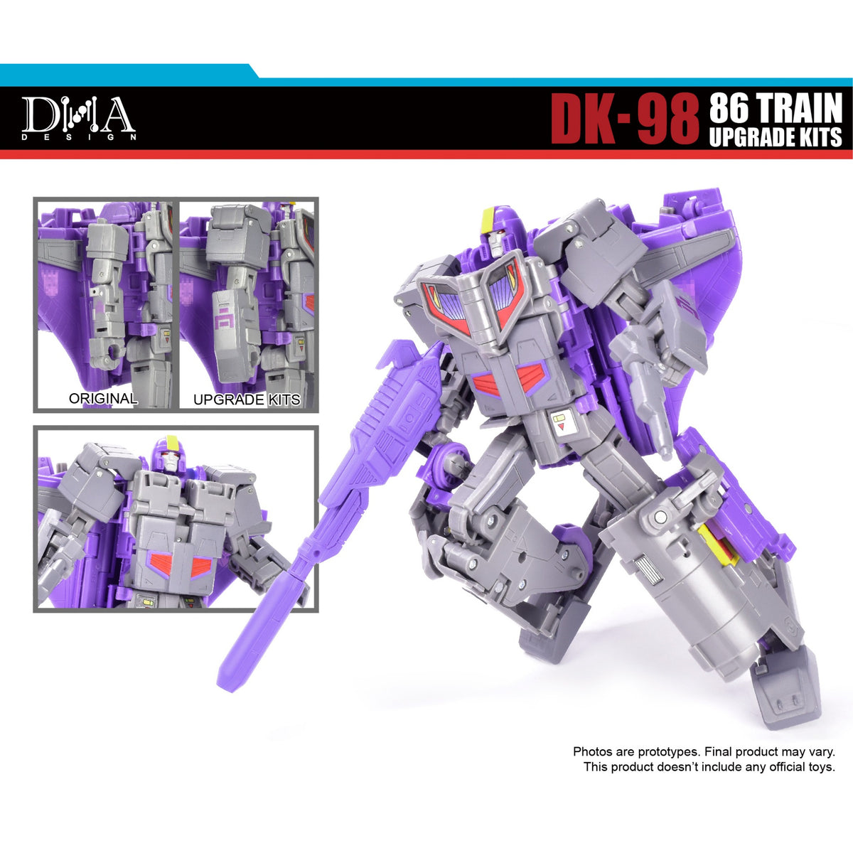 DK-98 Astrotrain Studio Series 86 Upgrade Kits