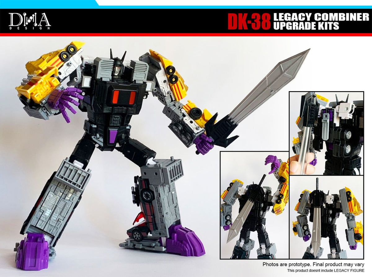 DK-38 Upgrade Kits DNA pre Menasor Legacy