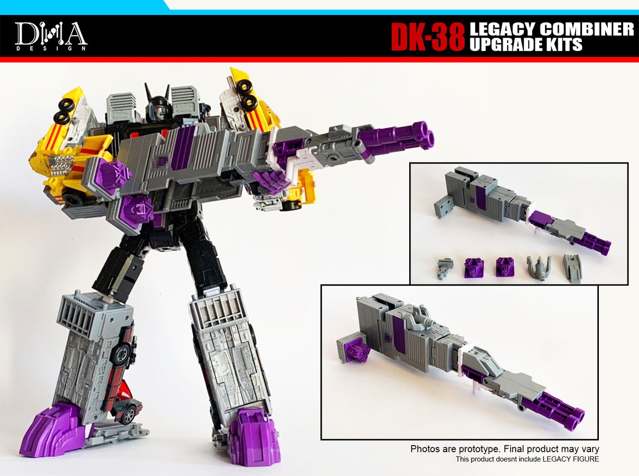 DK-38 Upgrade Kits DNA for Menasor Legacy – TRANSFORVERSE.EU