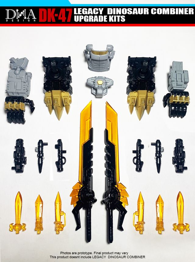 DK-47 Upgrade Kits DNA pour Volcanicus Legacy