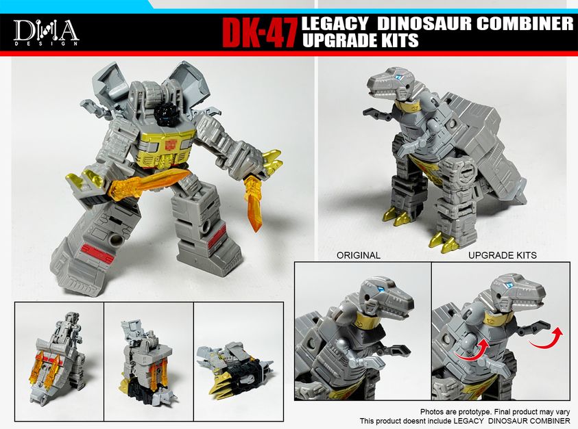 Kits de mejora DK-47 DNA para Volcanicus Legacy