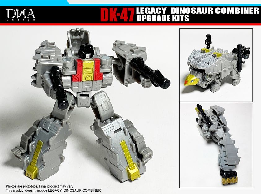 DK-47 Upgrade Kits DNA pour Volcanicus Legacy