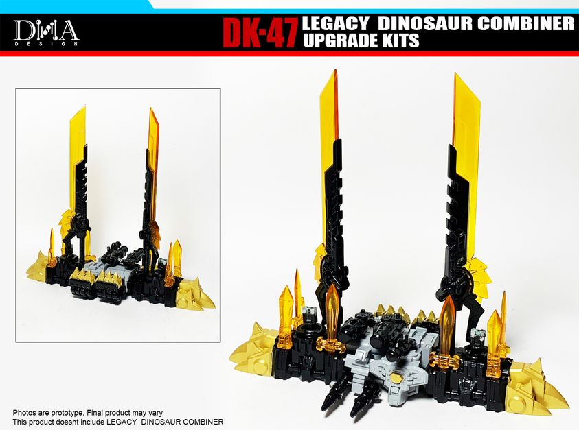 DK-47 Upgrade Kits DNA pour Volcanicus Legacy