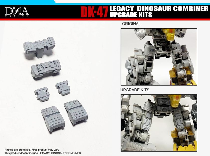 DK-47 Upgrade Kits DNA pour Volcanicus Legacy